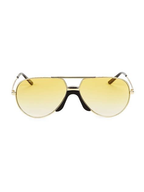 gucci aviators glasses|gucci 60mm aviator sunglasses.